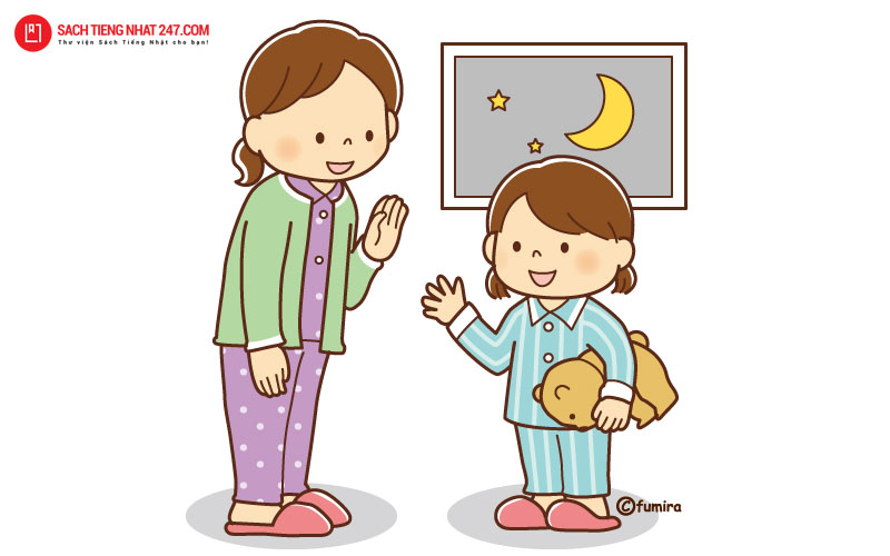 chúc ngủ ngon tiếng Nhật: Hãy thể hiện tình yêu dành cho các bé bằng các câu chúc nhé